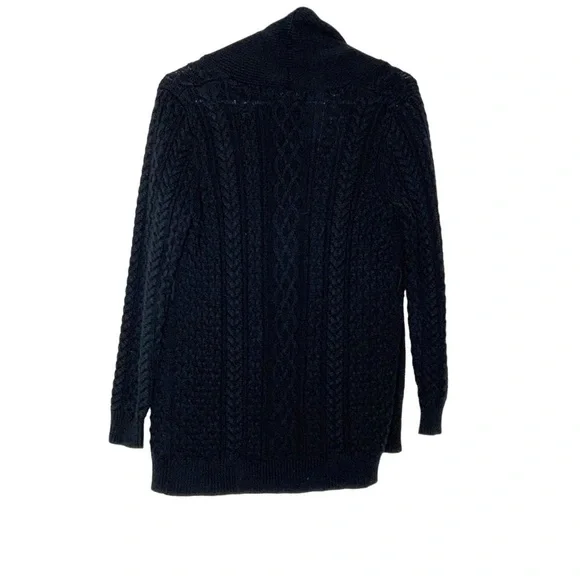 MANGO basics black open front cardigan. Size XS - Picture 3 of 8
